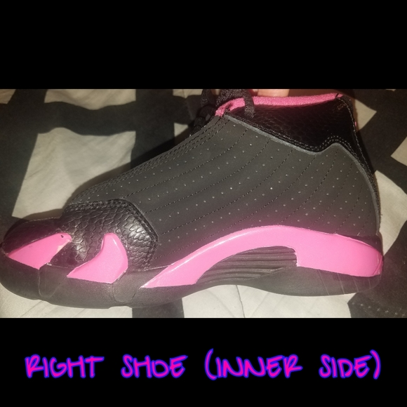 Girls Air Jordan Retro 14 (PS) - Picture 10 of 11